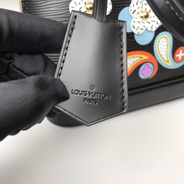 Best Louis Vuitton M54836 Black Alma BB Epi Leather Dola Louis Vuitton 153534