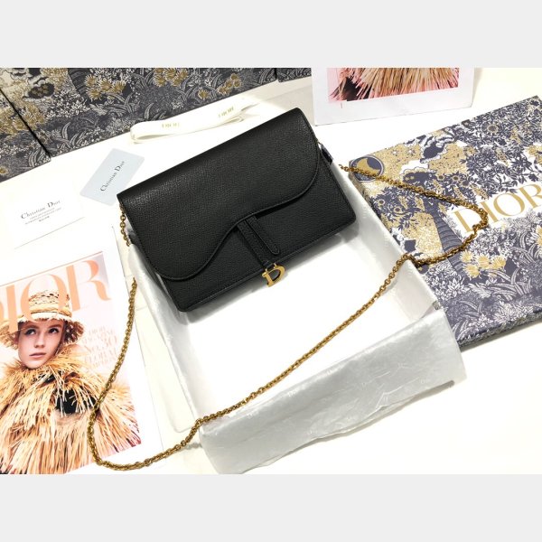 Saddle Woc 22CM Black Replica Dior Oblique Jacquard Dola Dior 1209