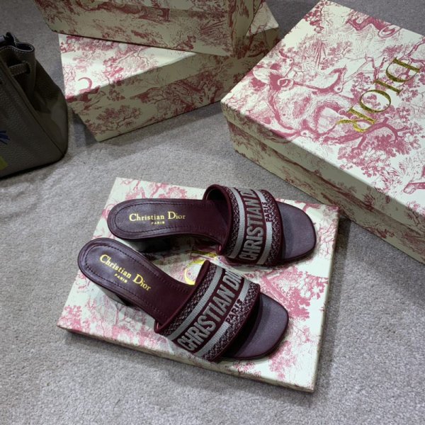 Knockoff Dior Women Slippers Dola Dior 29026